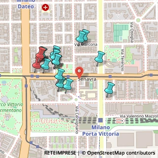 Mappa Piazza Giuseppe Grandi, 20137 Milano MI, Italia (0.2165)