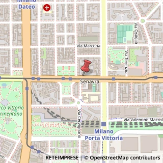 Mappa Corso Ventidue Marzo, 57, 20129 Milano, Milano (Lombardia)