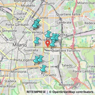 Mappa Piazza Giuseppe Grandi, 20137 Milano MI, Italia (1.42909)