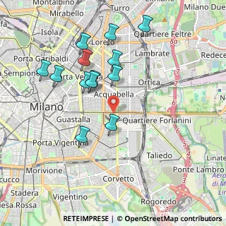 Mappa Piazza Giuseppe Grandi, 20137 Milano MI, Italia (1.89231)