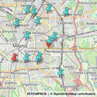 Mappa Piazza Giuseppe Grandi, 20137 Milano MI, Italia (2.40071)