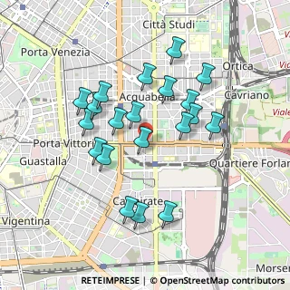 Mappa Piazza Giuseppe Grandi, 20137 Milano MI, Italia (0.8395)