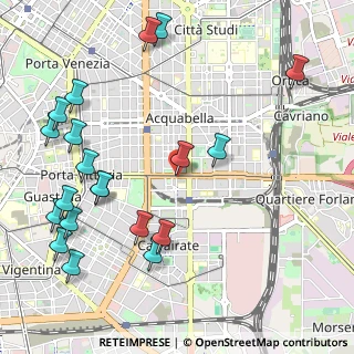 Mappa Piazza Giuseppe Grandi, 20137 Milano MI, Italia (1.311)