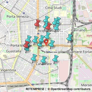 Mappa Piazza Giuseppe Grandi, 20137 Milano MI, Italia (0.7705)