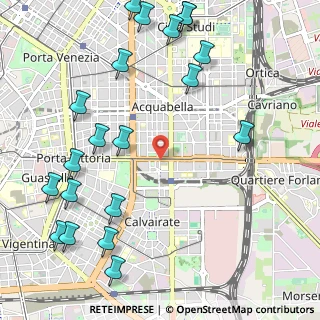 Mappa Piazza Giuseppe Grandi, 20137 Milano MI, Italia (1.411)