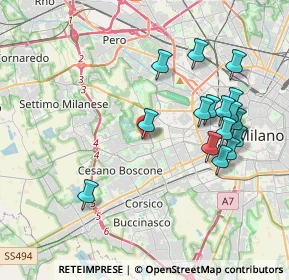 Mappa Via Fratelli Zoia, 20152 Milano MI, Italia (3.98438)