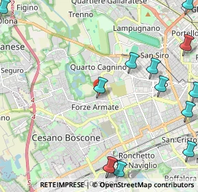 Mappa Via Fratelli Zoia, 20152 Milano MI, Italia (3.21143)