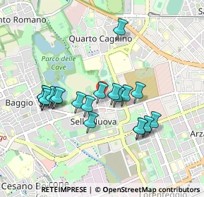 Mappa Via Fratelli Zoia, 20152 Milano MI, Italia (0.827)