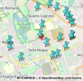 Mappa Via Fratelli Zoia, 20152 Milano MI, Italia (1.2085)