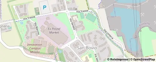 Mappa Peschiera Borromeo
