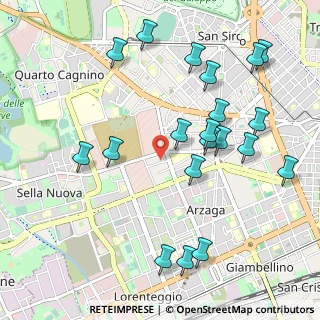 Mappa Via Albino, 20147 Milano MI, Italia (1.1375)