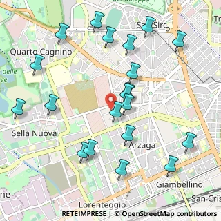 Mappa Via Albino, 20147 Milano MI, Italia (1.147)