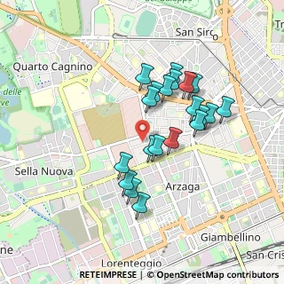 Mappa Via Albino, 20147 Milano MI, Italia (0.763)