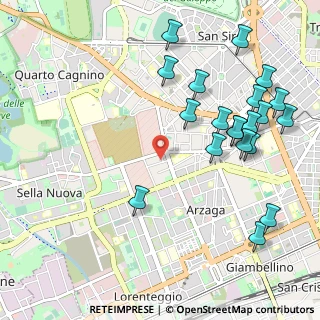 Mappa Via Albino, 20147 Milano MI, Italia (1.2135)