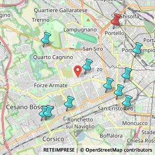 Mappa Via Albino, 20147 Milano MI, Italia (2.53273)