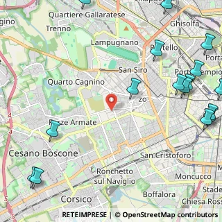 Mappa Via Albino, 20147 Milano MI, Italia (3.37438)