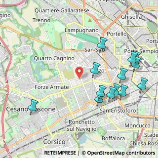 Mappa Via Albino, 20147 Milano MI, Italia (2.33308)