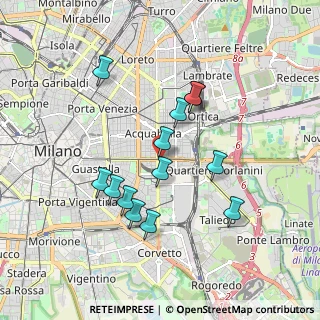 Mappa Via Giuseppe Longhi, 20137 Milano MI, Italia (1.64385)