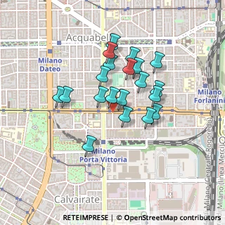 Mappa Via Giuseppe Longhi, 20137 Milano MI, Italia (0.354)