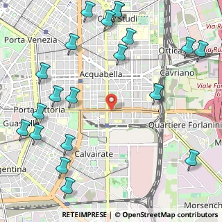 Mappa Via Giuseppe Longhi, 20137 Milano MI, Italia (1.4855)