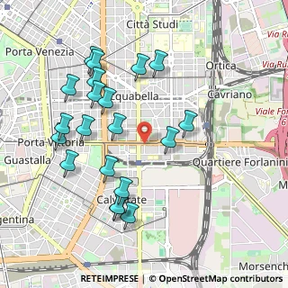 Mappa Via Giuseppe Longhi, 20137 Milano MI, Italia (1.0215)