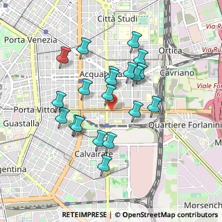Mappa Via Giuseppe Longhi, 20137 Milano MI, Italia (0.808)