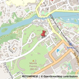 Mappa Corso Cavour, 20, 10015 Ivrea, Torino (Piemonte)
