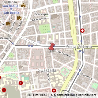 Mappa Corso di Porta Vittoria, 14, 20122 Milano, Milano (Lombardia)