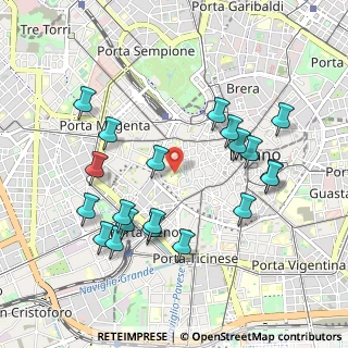 Mappa Largo Agostino Gemelli, 20123 Milano MI, Italia (1.0165)