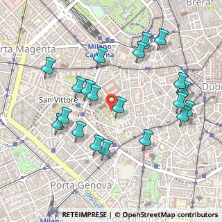 Mappa Largo Agostino Gemelli, 20123 Milano MI, Italia (0.517)