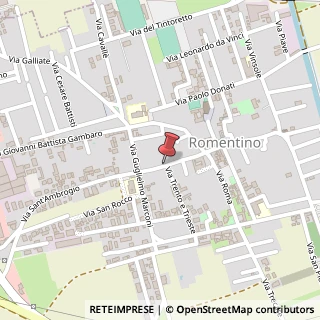 Mappa Via IV Novembre, 30, 28068 Romentino NO, Italia, 28068 Romentino, Novara (Piemonte)