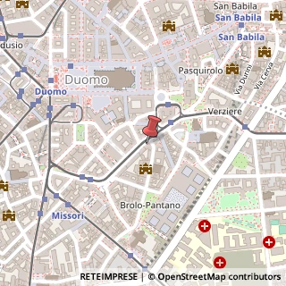 Mappa Via Larga, 9/11, 20122 Milano, Milano (Lombardia)