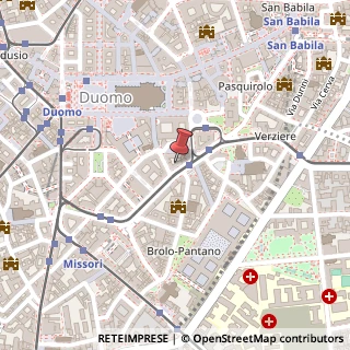 Mappa Via Larga, 8, 20122 Milano, Milano (Lombardia)