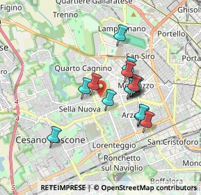 Mappa Via della Rovere, 20152 Milano MI, Italia (1.35)