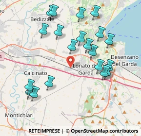 Mappa Via P. Borsellino, 25017 Lonato del Garda BS, Italia (4.1565)