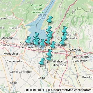 Mappa Via Pigno, 37017 Lazise VR, Italia (9.1435)