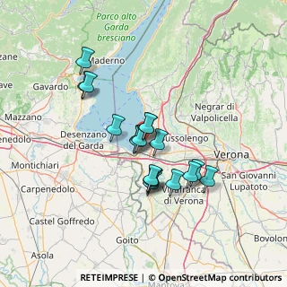 Mappa Via Pigno, 37017 Lazise VR, Italia (10.77833)