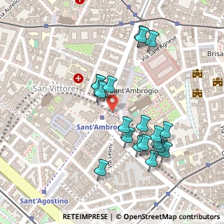 Mappa Via Carducci, 20123 Milano MI, Italia (0.231)