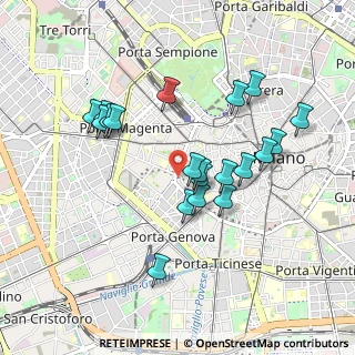 Mappa Via Carducci, 20123 Milano MI, Italia (0.856)