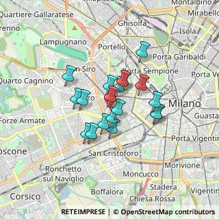 Mappa Via Volterra, 20146 Milano MI, Italia (1.19737)