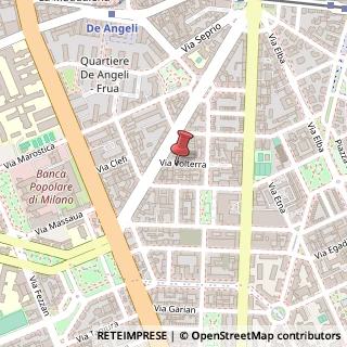 Mappa Via Volterra, 6, 20146 Milano, Milano (Lombardia)