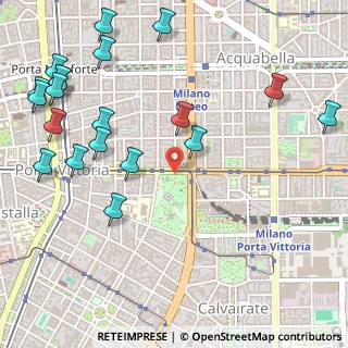 Mappa Corso XXII Marzo, Milano MI (0.7035)