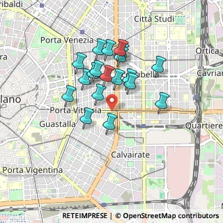 Mappa Corso XXII Marzo, Milano MI (0.718)