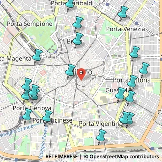 Mappa CENTRO TESTA e COLLO, 20123 Milano MI, Italia (1.4515)