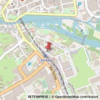 Mappa Via Ravaschietto, 27, 10015 Ivrea, Torino (Piemonte)