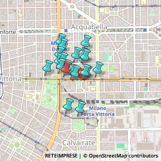 Mappa Piazza Giuseppe Grandi, 20135 Milano MI, Italia (0.291)