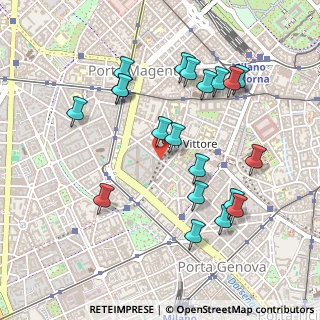 Mappa Via Gian Battista Vico, 20123 Milano MI, Italia (0.4995)