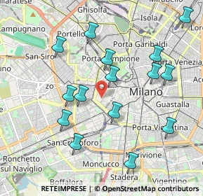 Mappa Via Gian Battista Vico, 20123 Milano MI, Italia (2.04467)