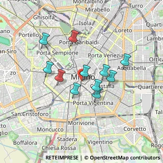 Mappa Via Gonzaga Maurizio, 20123 Milano MI, Italia (1.45091)