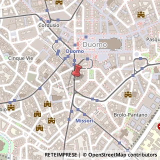 Mappa Via Gabriele D'Annunzio, 110, 20123 Milano, Milano (Lombardia)